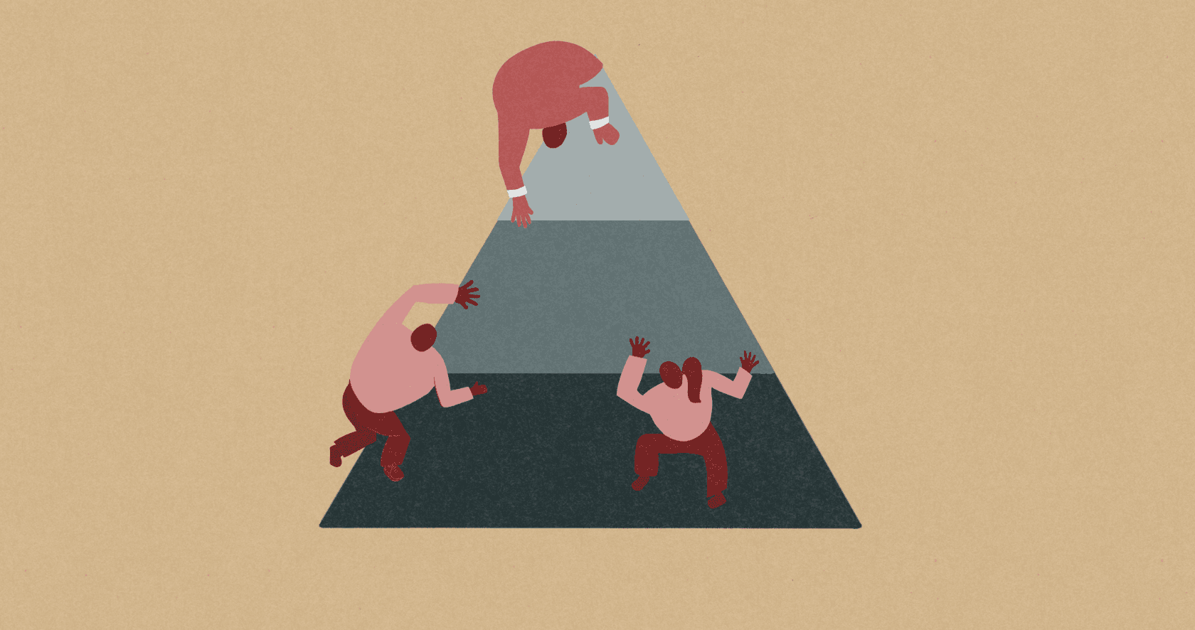 Illustration de la pyramide des besoins de Maslow.